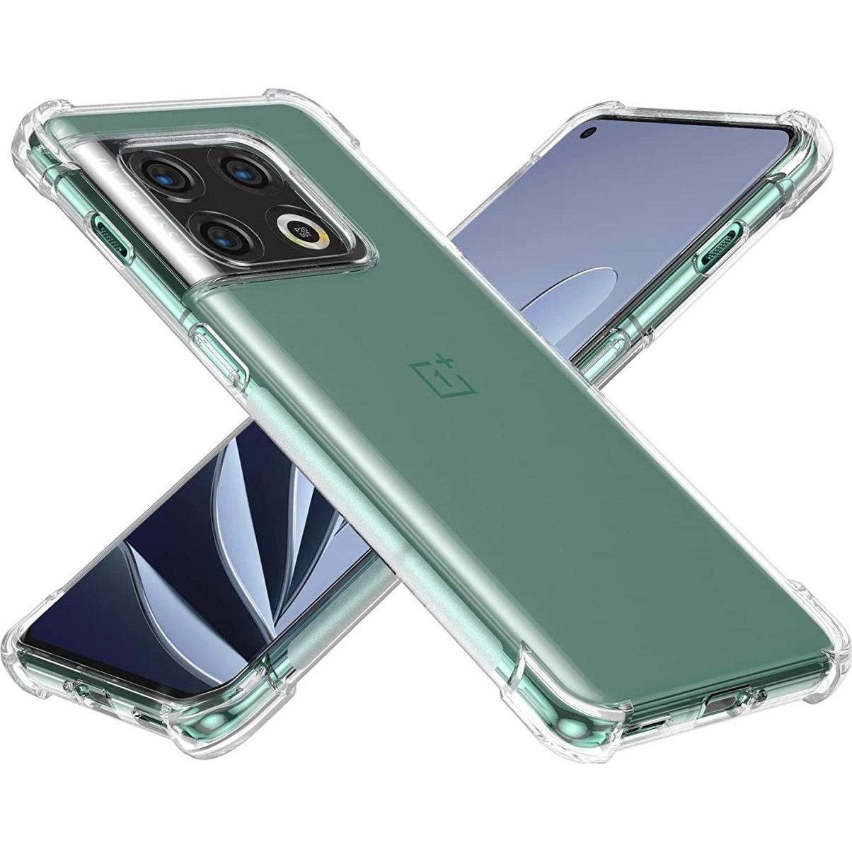 Screenguard OnePlus 10 Pro Hülle Crystal Soft Airbag Bumper (OnePlus 10 Pro), Smartphone Hülle, Transparent