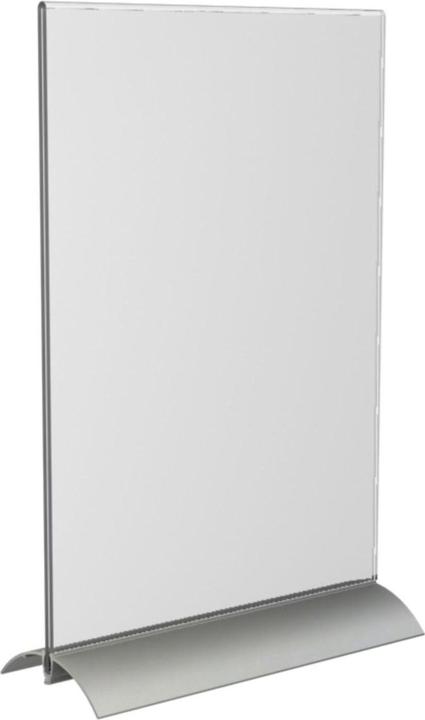 Europel Tischaufsteller, DIN A4 hoch, Aluminiumsockel (A4)
