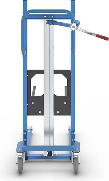 Actual product image kaiserkraft Material lifter, with adjustable box fork, with fork rollers. (100 kg)
