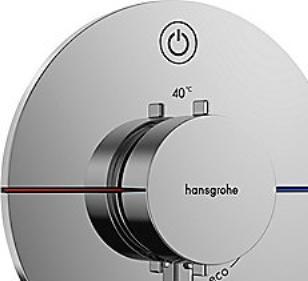 Actual product image hansgrohe HG Thermostat ShowerSelect Comfort S UP, complete set 1 consumer chrome-plated