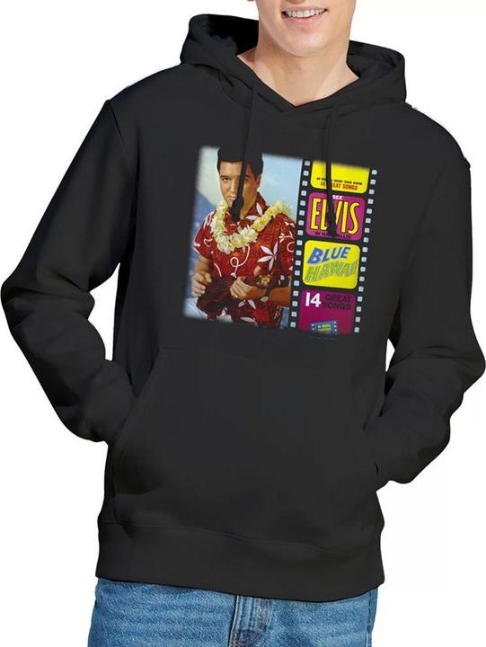 Produktbild Elvis Blue Hawaii Album Kapuzenpullover (M)