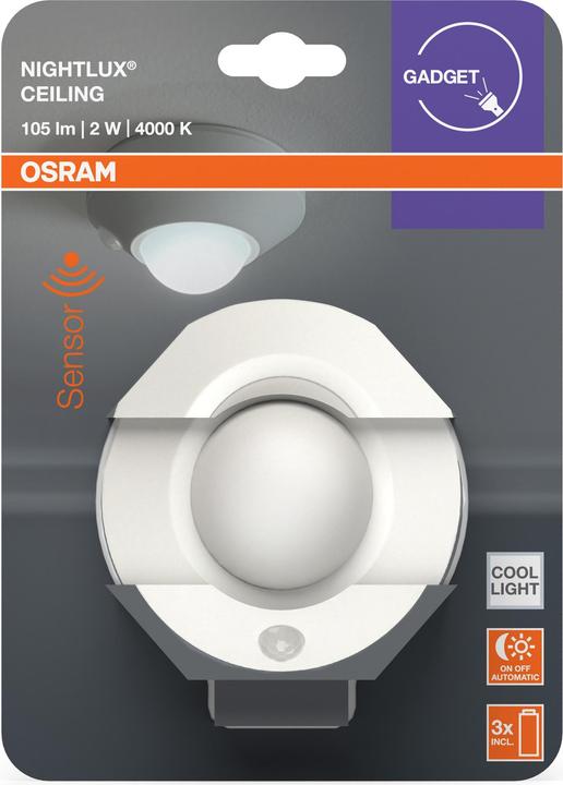 Immagine prodotto Osram NIGHTLUX® soffitto bianco