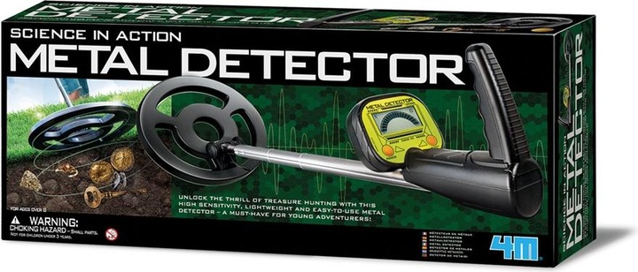 Actual product image 4M Metal detector