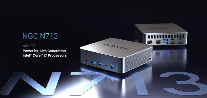 Image du produit Minix NEO NGC N713 (1000 Go, 32 Go, Intel Core i7-13620H, Intel UHD Graphics)