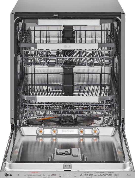LG QuadWash DB475TXS Geschirrspüler mit Vollentleerung Klasse A 14 Plätze Dampf Wi-Fi