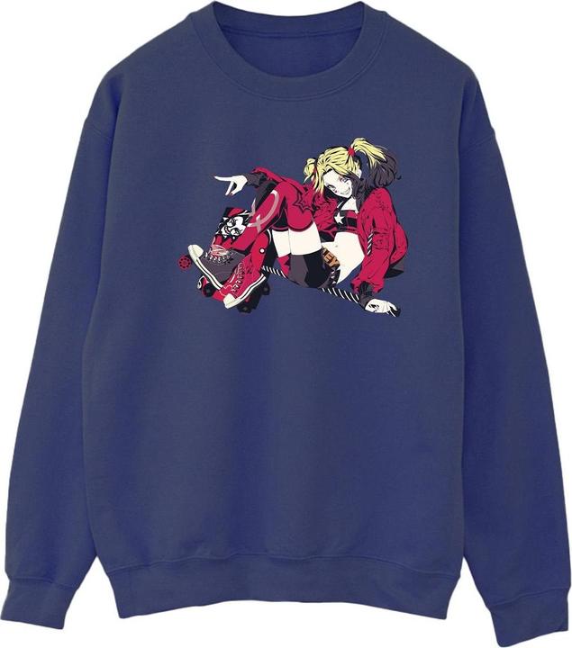 Produktbild Harley Quinn Rollerskates Baumwolle Sweatshirt (XL)