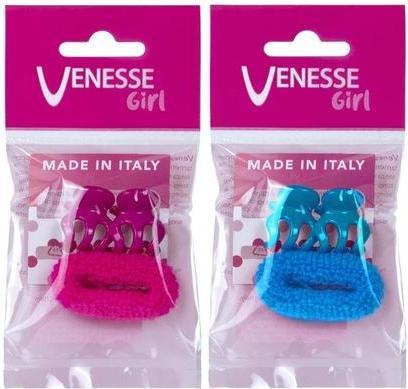 Venesse Mini Polipo Haarspangen 2 Stück Elastischer Schwamm (2 Stk.)