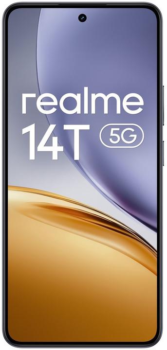 Actual product image realme 14T (256 GB, Obsidian Black, 6.67", Dual SIM, 5G)