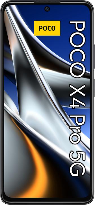 Actual product image Xiaomi Poco X4 Pro 5G (256 GB, Laser Black, 6.67", Dual SIM, 108 Mpx, 5G)