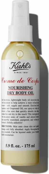 Produktbild Kiehl's Crème de Corps Nourishing Dry Body Oil (Körpercreme, 175 ml)