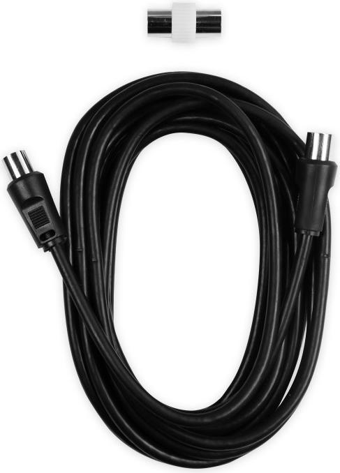 Actual product image Ekon Male antenna / female cable + adapter 75dB (Antenna cable)