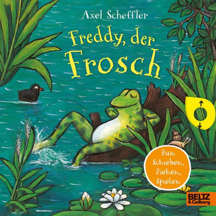 Actual product image Freddy, der Frosch (German, Anu Stohner, Axel Scheffler, 2025)