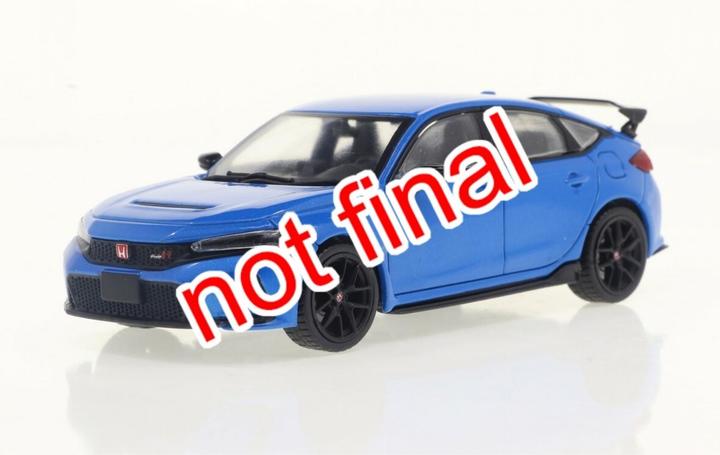 Solido 1:43 Honda Civic Type R 2022 blue