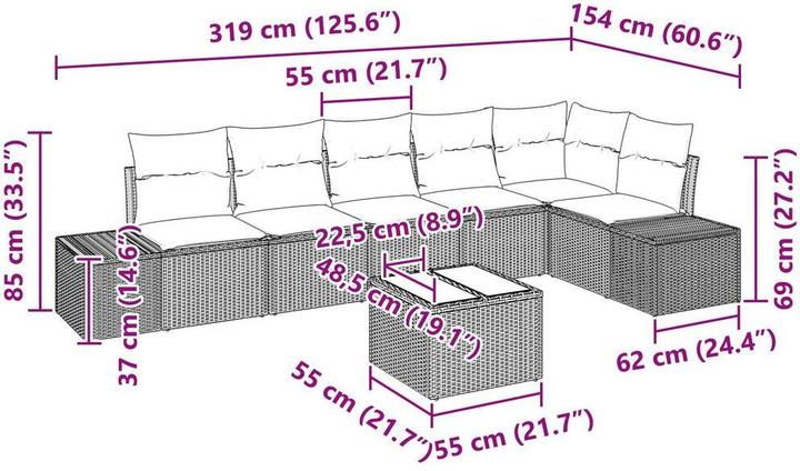 Produktbild vidaXL Ameer