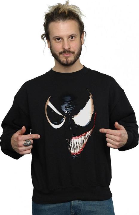 Image du produit - Sweat VENOM SPLIT FACE - Homme (M)