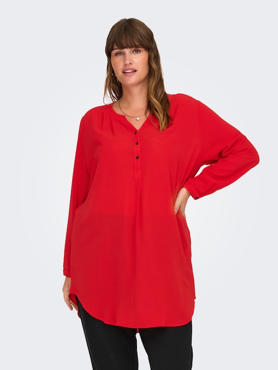 Image du produit Only Coupe normale Col mandarin Curve Chemise (50)