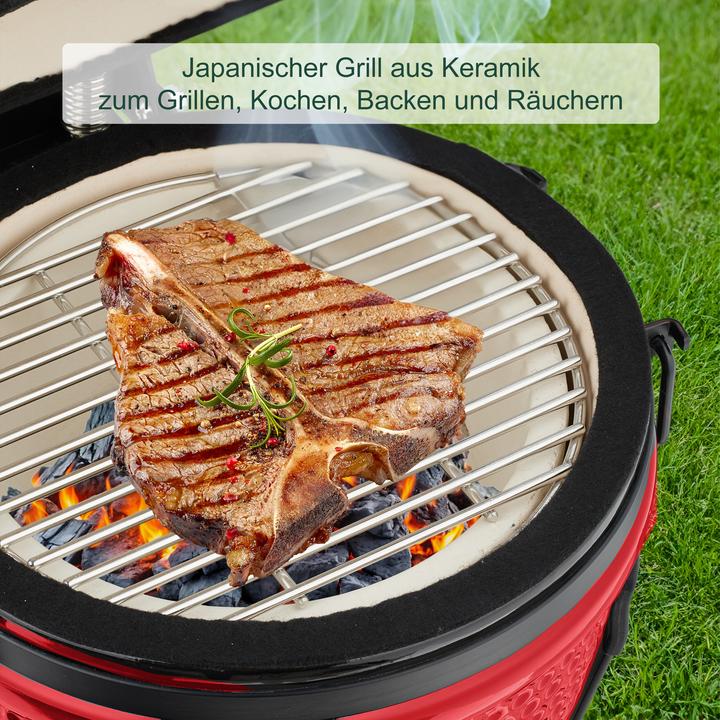 Actual product image Relaxdays Kamado-Grill (260 mm)