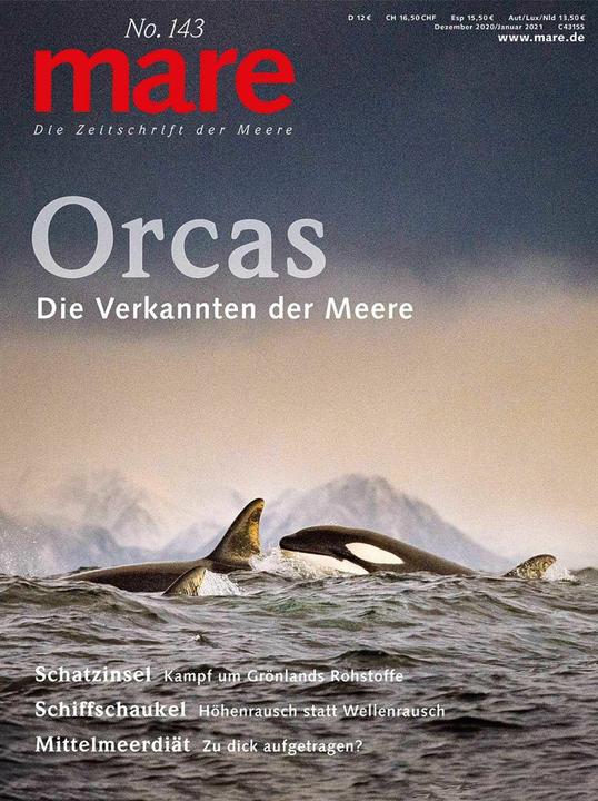 Die Zeitschrift der Meere / No. 143 / Orcas (Deutsch, Nikolaus Gelpke, 2020)