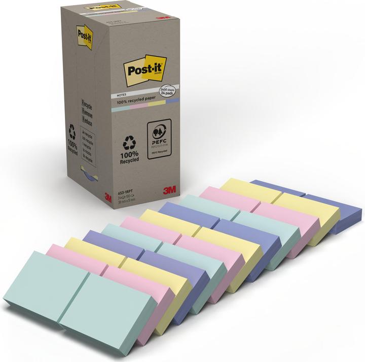 Produktbild Post-it Recycling Notes (38 x 51 mm)