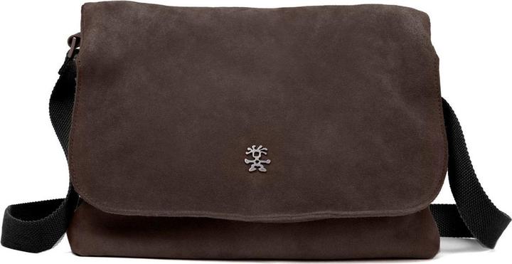 Actual product image Crumpler Bavarian Boomer Camera Sling Horizontal Suede/Brown (Camera shoulder bag)