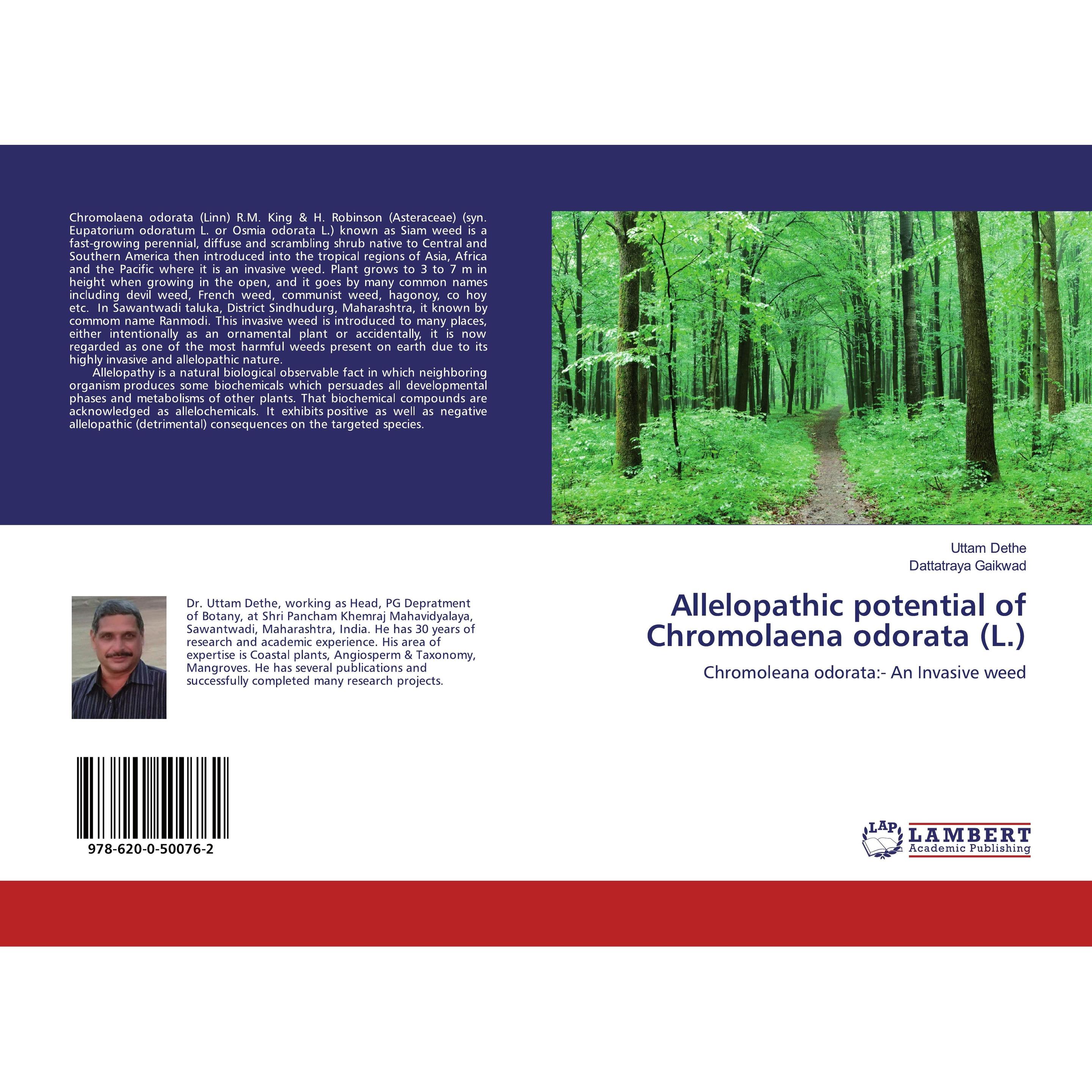 Allelopathic potential of Chromolaena odorata (L.), Fachbücher von Uttam Dethe Dattatraya Gaikwad