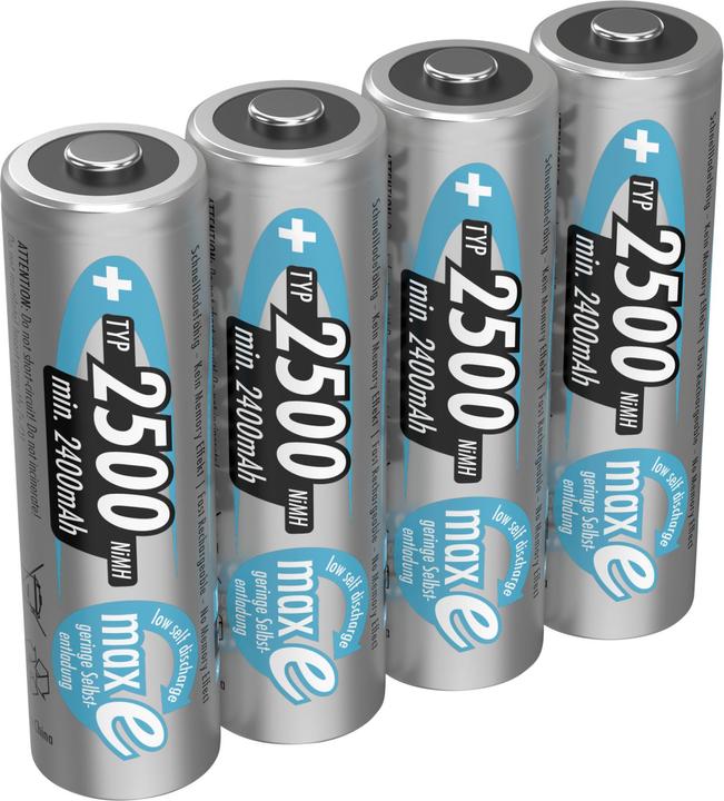 Productafbeelding Ansmann AA (4 Pcs., AA, 2500 mAh)