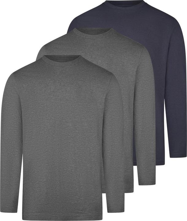Produktbild Ragman 3er Pack Basic Langarmshirt (XXL)