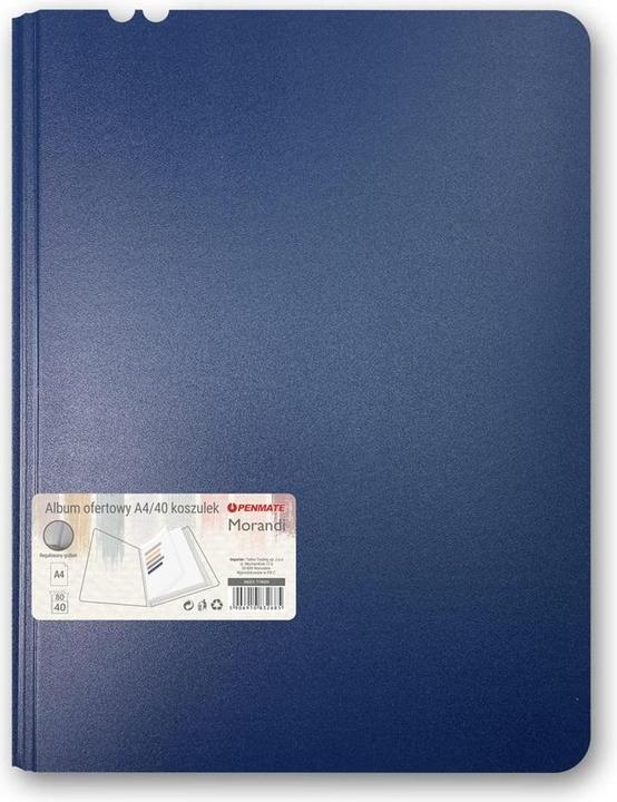 Produktbild Penmate A4-Angebotsalbum mit 40 Morandi-T-Shirts, Marineblau (1 x)