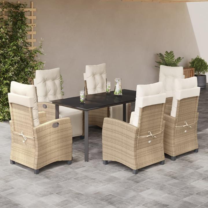 Produktbild vidaXL Garten Essgruppe (160 x 80 x 74 cm)