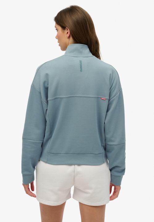 Image du produit Superdry Sweat décontracté à col zippé et logo Active Tech (XS)