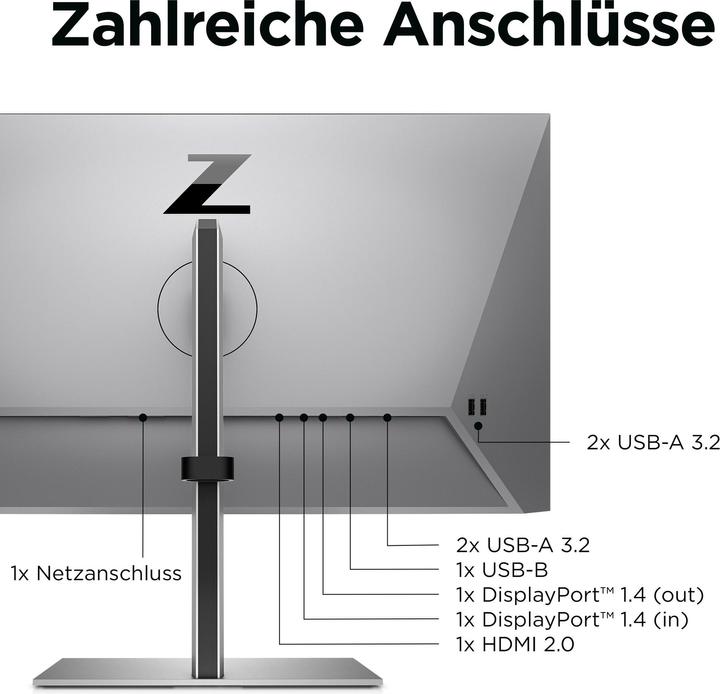 Immagine prodotto HP Z24q G3 (2560 x 1440 pixel, 23.80")