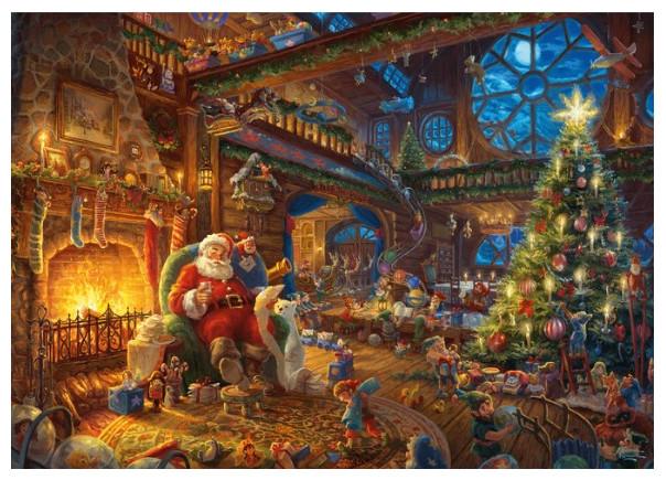 Immagine prodotto Schmidt Spiele Babbo Natale e i suoi elfi (1000 pezzi)