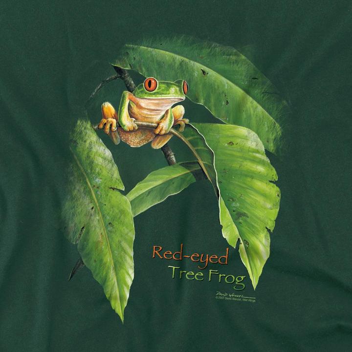 Produktbild Wild Wings Red Eyed Tree Frog TShirt (L)