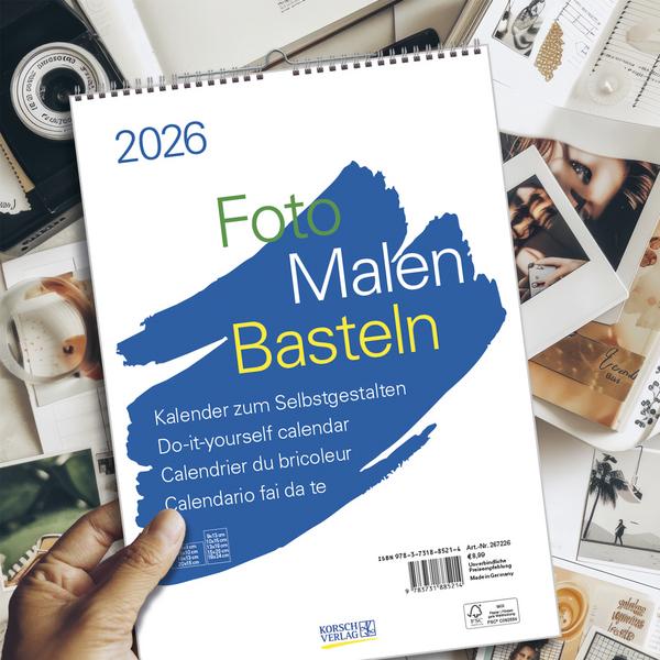 Produktbild Bastelkalender (A4)