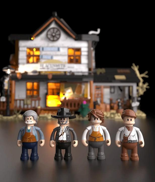 Produktbild Lumibricks Western Schmiede