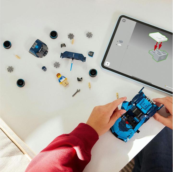 Produktbild LEGO Bugatti Vision GT Hypersportwagen (77253, LEGO Speed Champions)