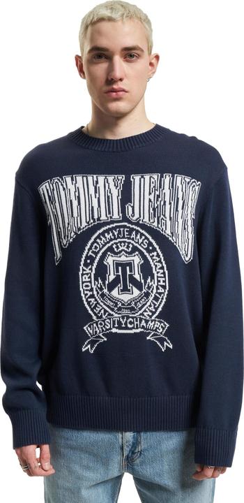 Image du produit Tommy Hilfiger Tommy Jeans Relaxed Varsity Jacquard Knit Sweater - 88647 (M)
