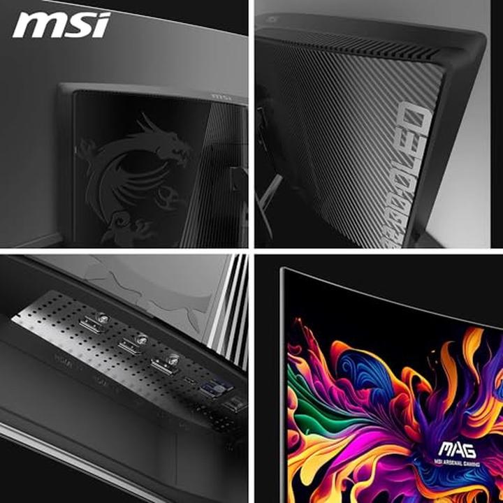 Actual product image MSI MPG 321CURX QD-OLED (3840 x 2160 Pixels, 31.50")