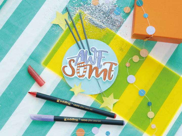 Immagine prodotto Edding Penna in fibra Penna a colori metallici (1 x)