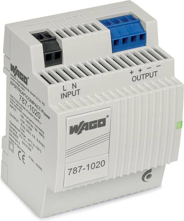 Image du produit Wago Alimentation sur rail DIN (DIN-Rail