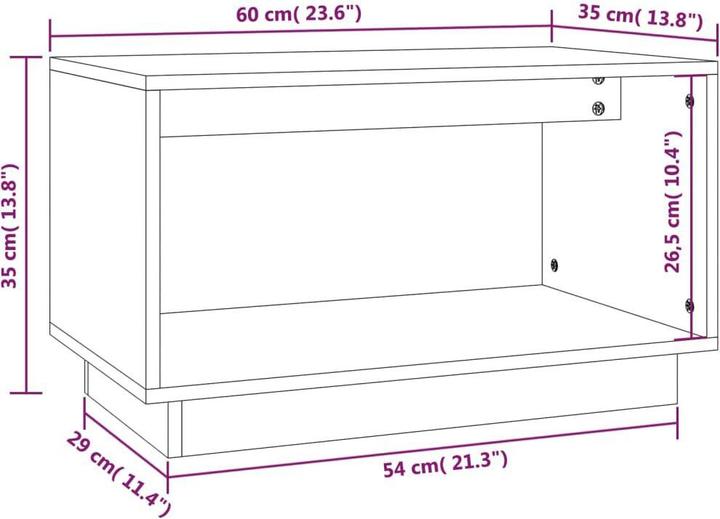 Image du produit vidaXL TV-Schrank (60 x 35 x 35 cm)