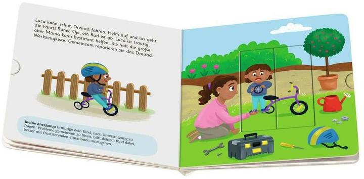 Actual product image Ravensburger play+ My first sliding book: Feelings (German)
