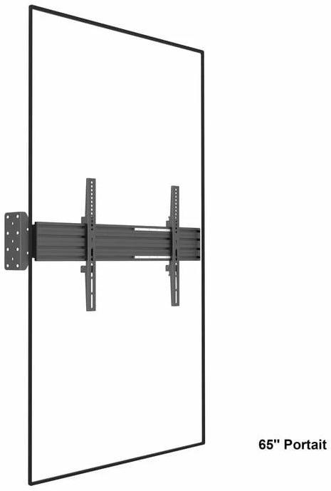 Image du produit Multibrackets Support mural MBFW1U Noir (Mur, 30 kg, 42" - 65")