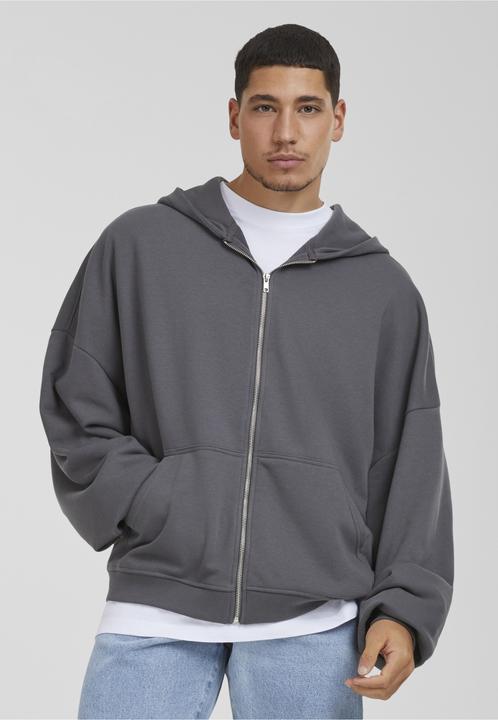 Actual product image Urban Classics Organic 90's Zip Hoody - 17018 (4XL)