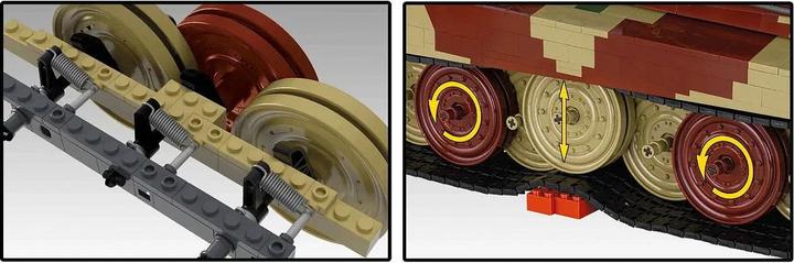 Actual product image Cobi 11000 PCS TIGER II Königstiger 1:12 COBI-2808