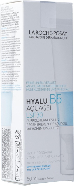 Actual product image La Roche Posay Hyalu B5 Aquagel UV German/Italian/French Gel (50 ml, Day cream, SPF 30)