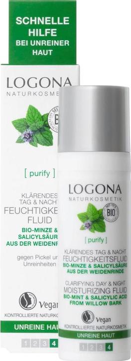 Actual product image Logona Mattifying Moisturizing Fluid (30 ml, Face fluid)