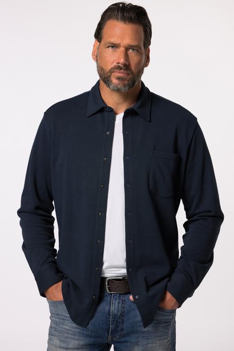 Immagine prodotto JP1880 JP 1880 Sweathemd, Langarm, Kentkragen, Modern Fit (8XL)