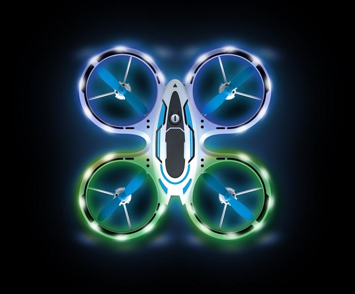 Actual product image Silverlit Neon Stunt