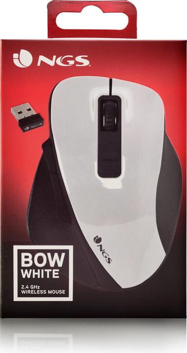 Actual product image NGS Bow white (Wireless)